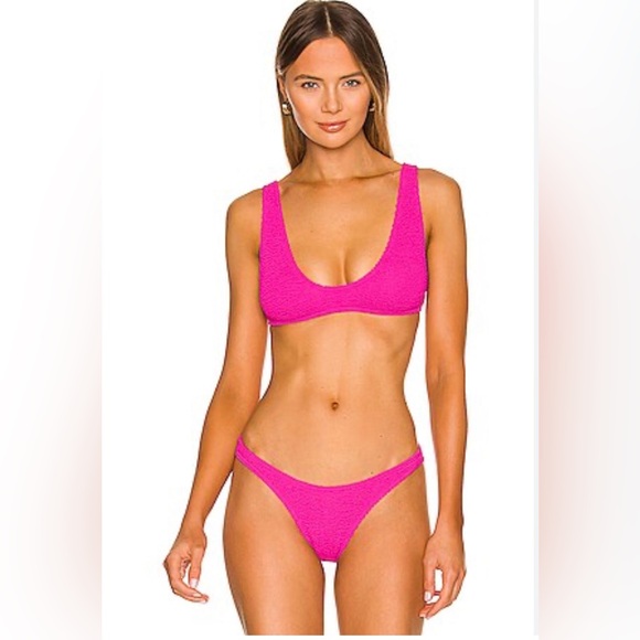 BOND-EYE Bikini in bright pink NWT